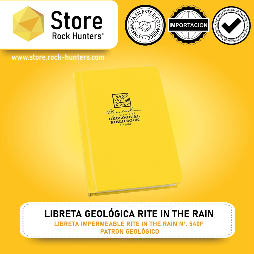 LIBRETA IMPERMEABLE RITE IN THE RAIN Nº. 540F PATRON GEOLOGICO
