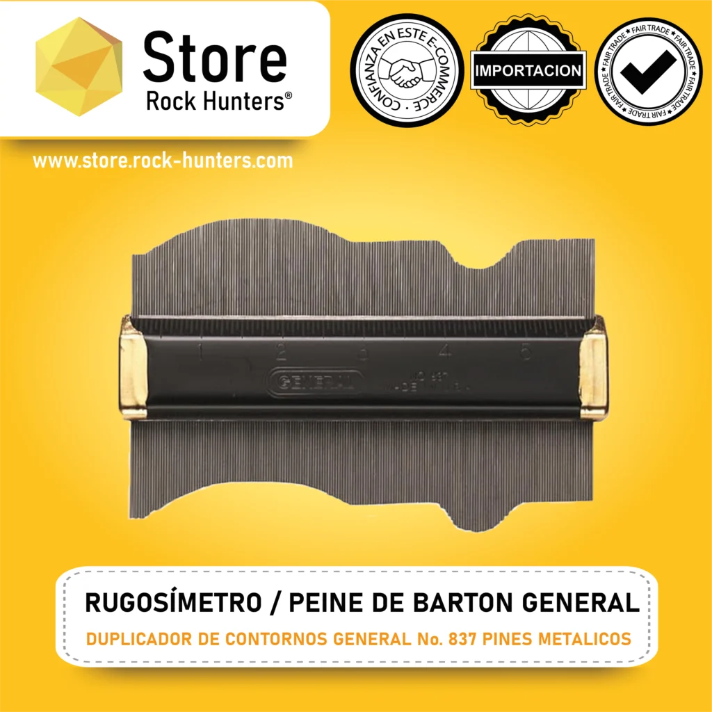 RUGOSIMETRO / PEINE DE BARTON / DUPLICADOR DE CONTORNOS GENERAL No. 837 PINES METALICOS