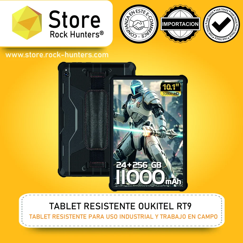 TABLET RESISTENTE OUKITEL RT9 INDUSTRIAL Y TRABAJO EN CAMPO
